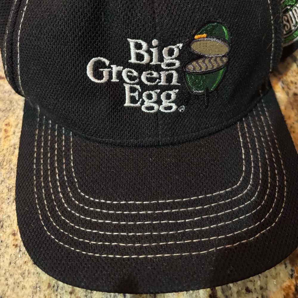THE BIG GREEN EGG BBQ Eggspert Barbeque Smoker Grilling Mesh Black Hat OS